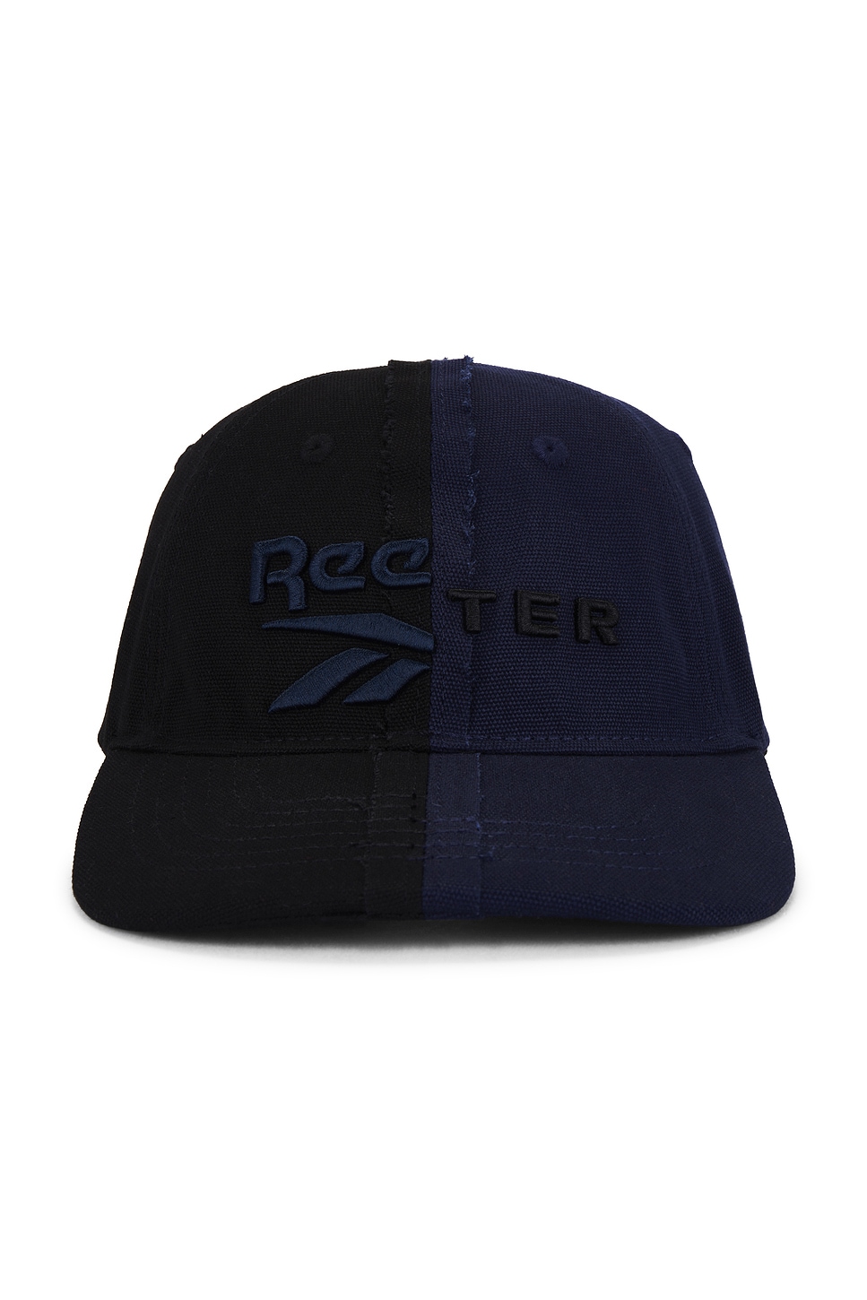 x Reebok Paneled Cap in Black,Navy