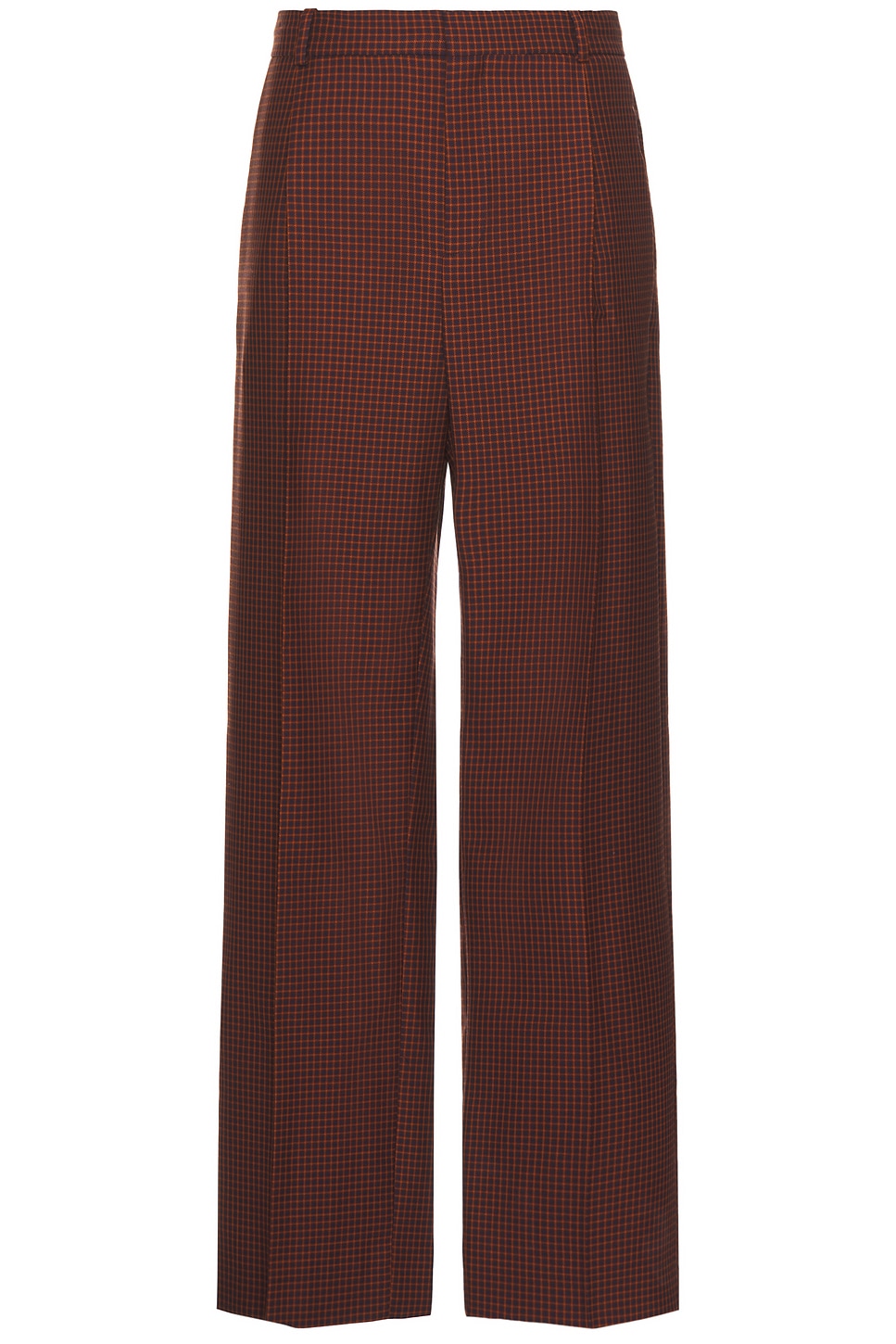 Image 1 of BOTTER Classic Trousers With Pleat in Red Check