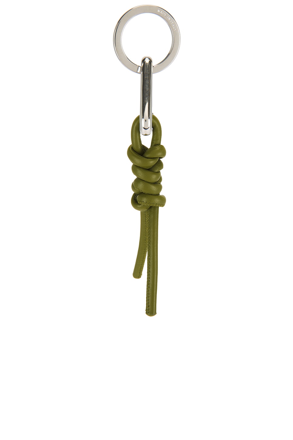 Bottega Veneta Triangle Key Ring With Hook Accessories