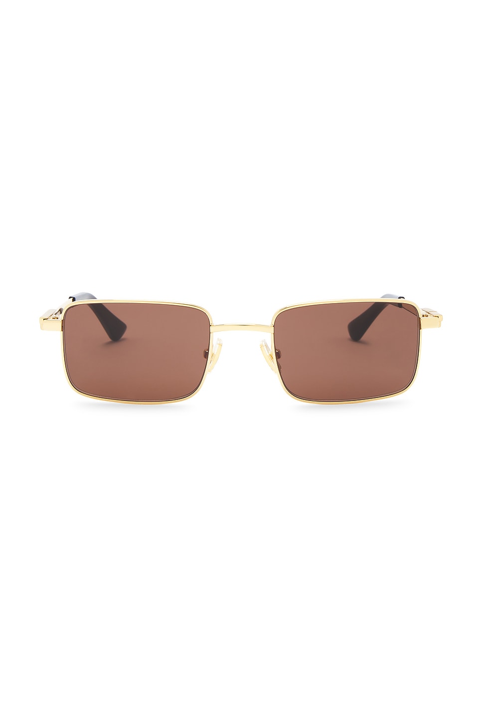 Bottega Veneta Stretch Metal Square