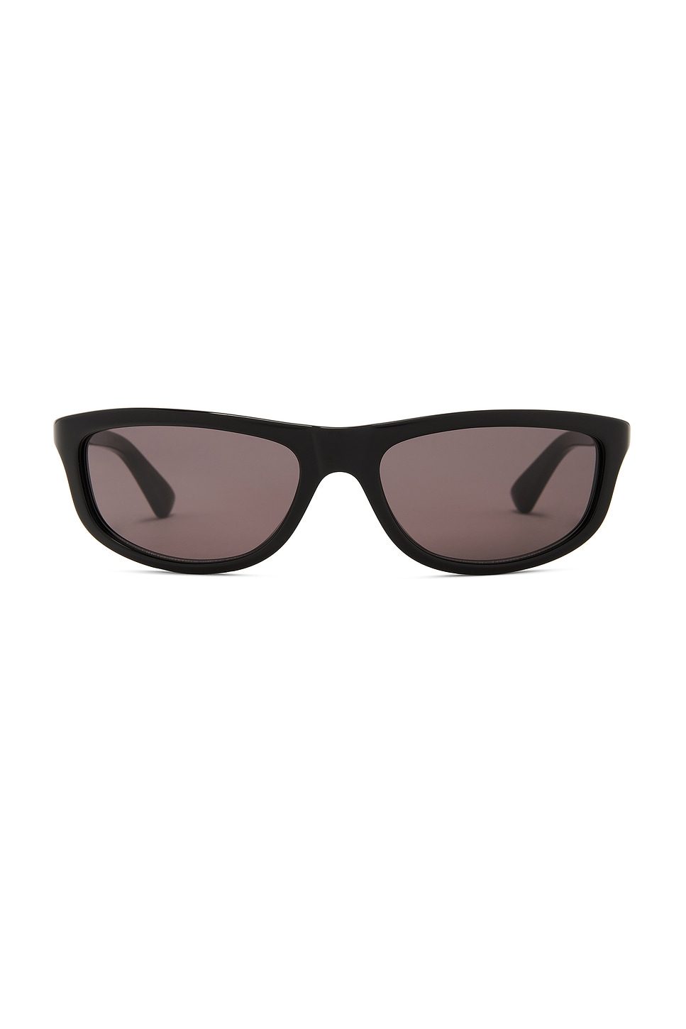 Slim Ribbon Sunglasses in Black