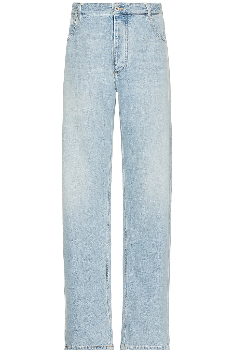 Image 1 of Bottega Veneta Light Bleached Straight Leg Denim in Light Bleach