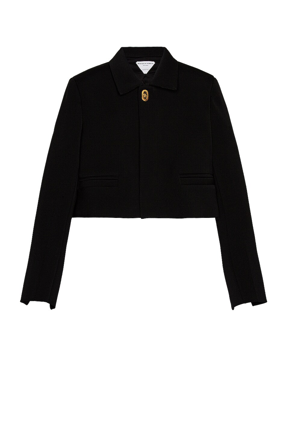 Image 1 of Bottega Veneta Cropped Jacket in Black