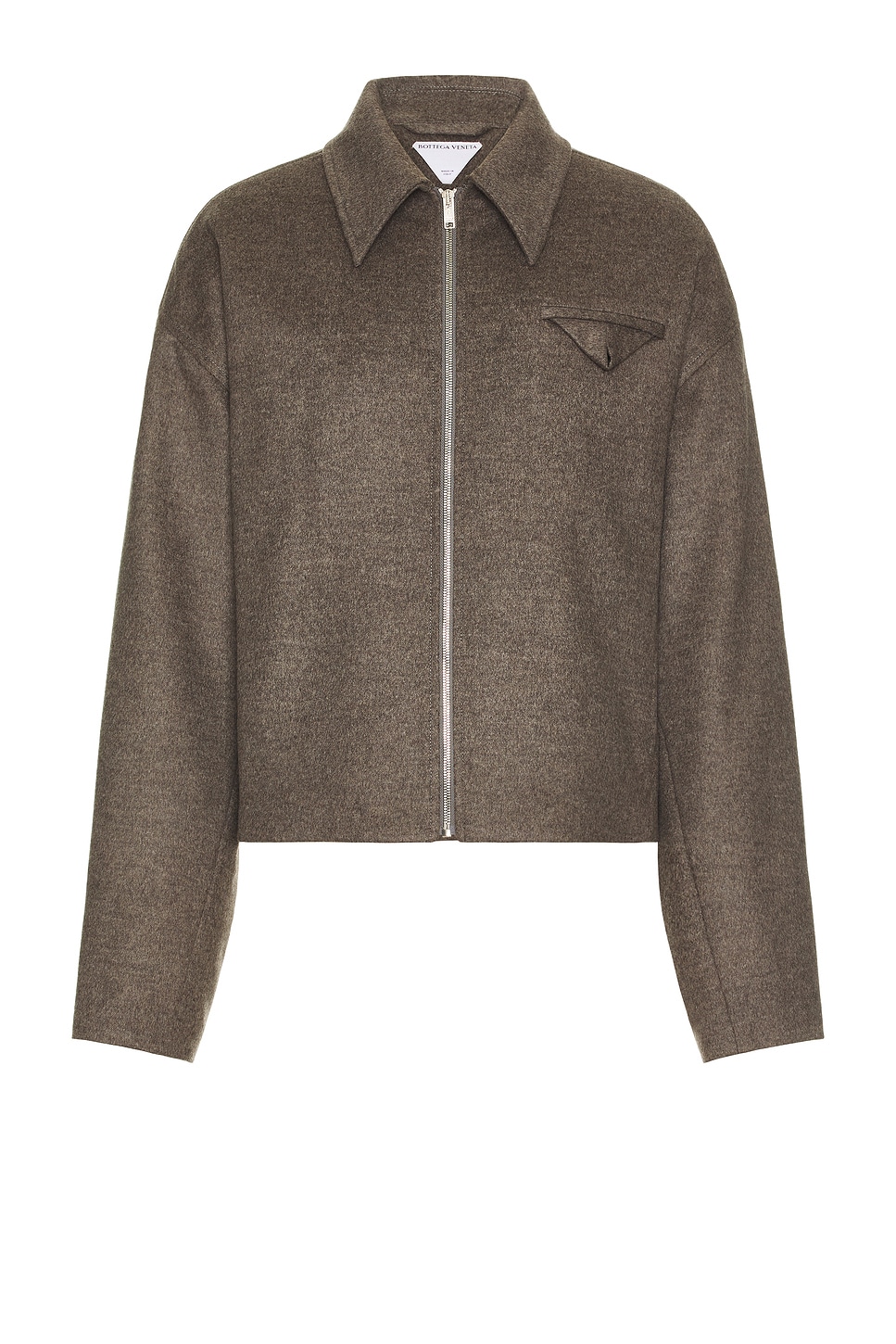 Image 1 of Bottega Veneta Blouson in Peppercorn Melange