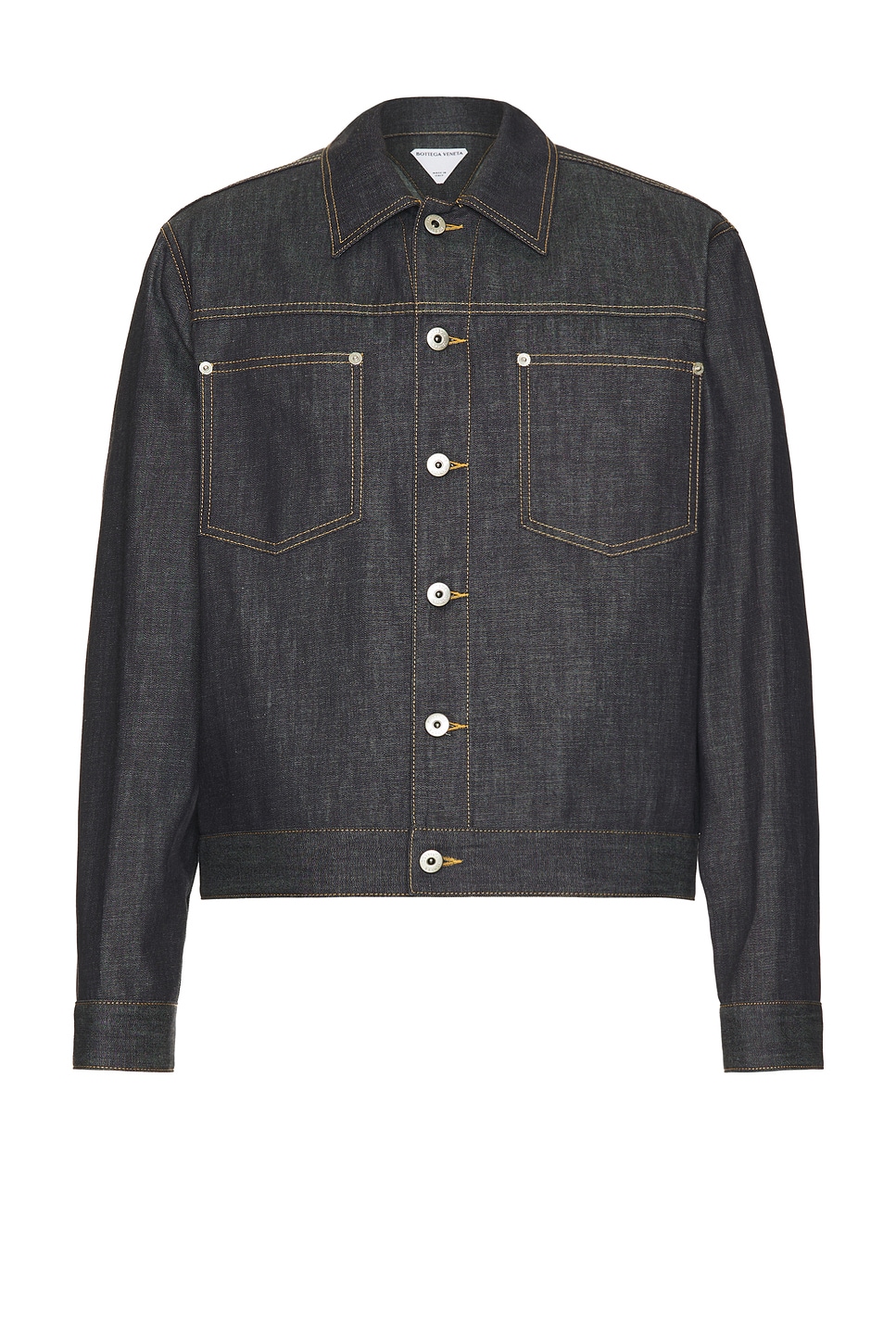 Indigo Wash Light Denim Jacket in Blue