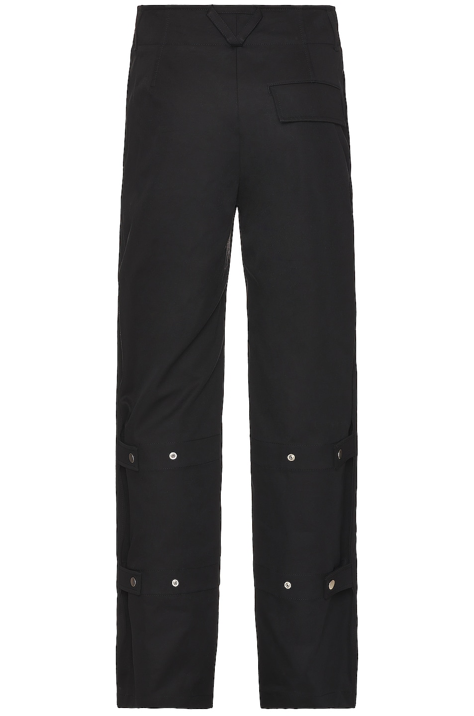Image 1 of Bottega Veneta Strap Detail Trousers in Black