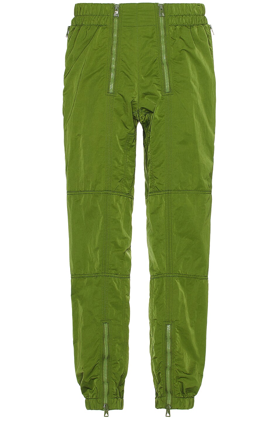 Image 1 of Bottega Veneta Zips Trousers Tech Nylon Triangle Pocket in Jalapeno