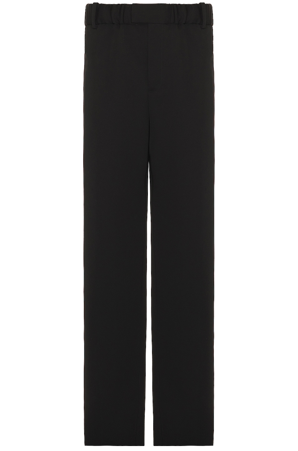 Image 1 of Bottega Veneta Sartorial Grain De Poudre Trousers in Black