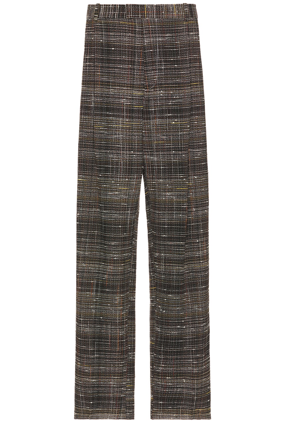 Image 1 of Bottega Veneta Knotted Viscose Two Pleats Trousers in Fondant Multicolor