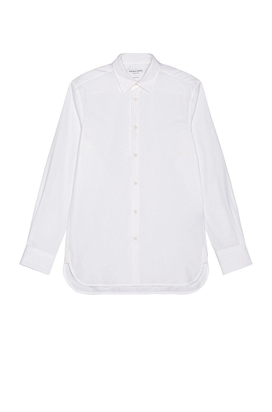 Image 1 of Bottega Veneta Long Sleeve Button Down in White