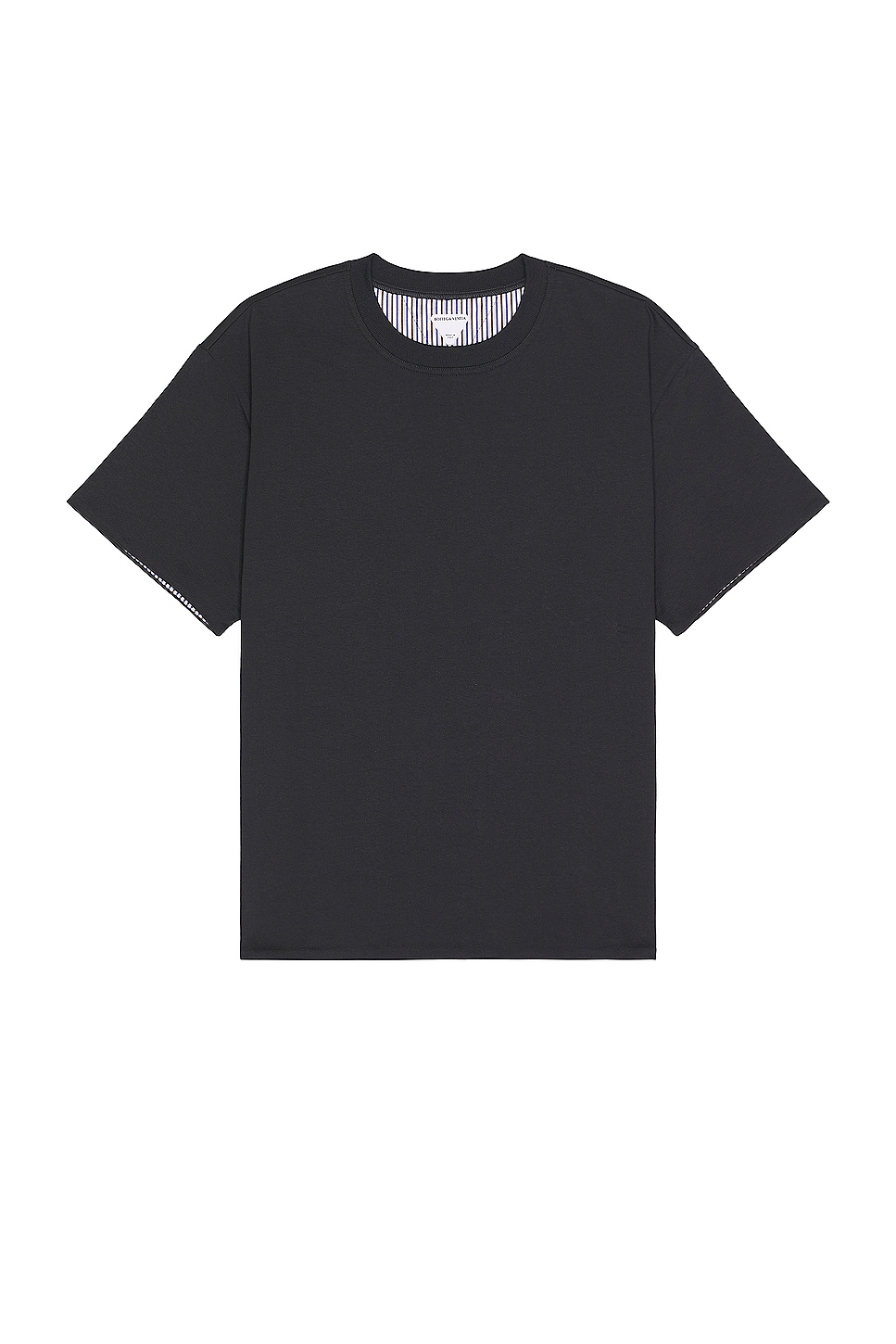 Image 1 of Bottega Veneta Double Layer T-Shirt in Shadow