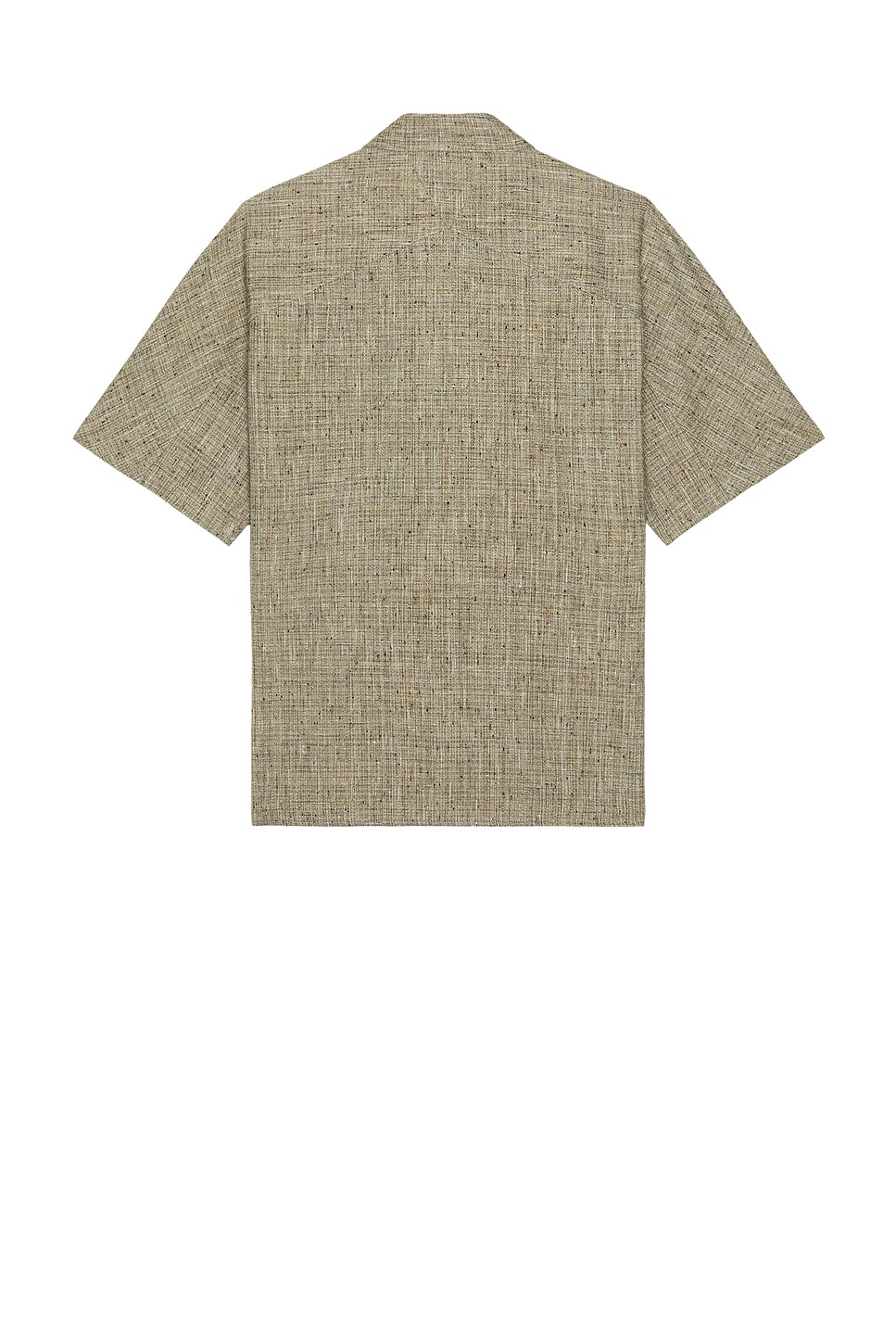 Bottega Veneta Multi Colour Fleck Viscose Shirt In Brown