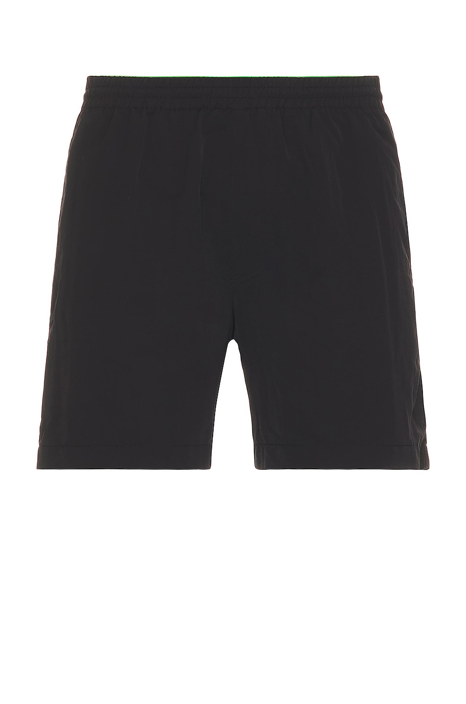 Image 1 of Bottega Veneta Long Boxer Swim Shorts in Black