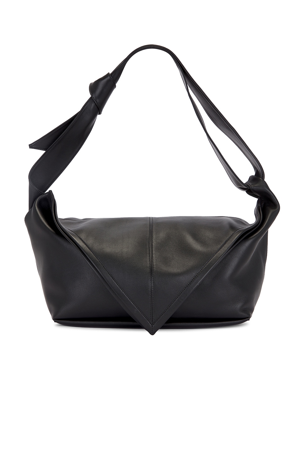 Medium Sawyer Shoulder Bag in Black