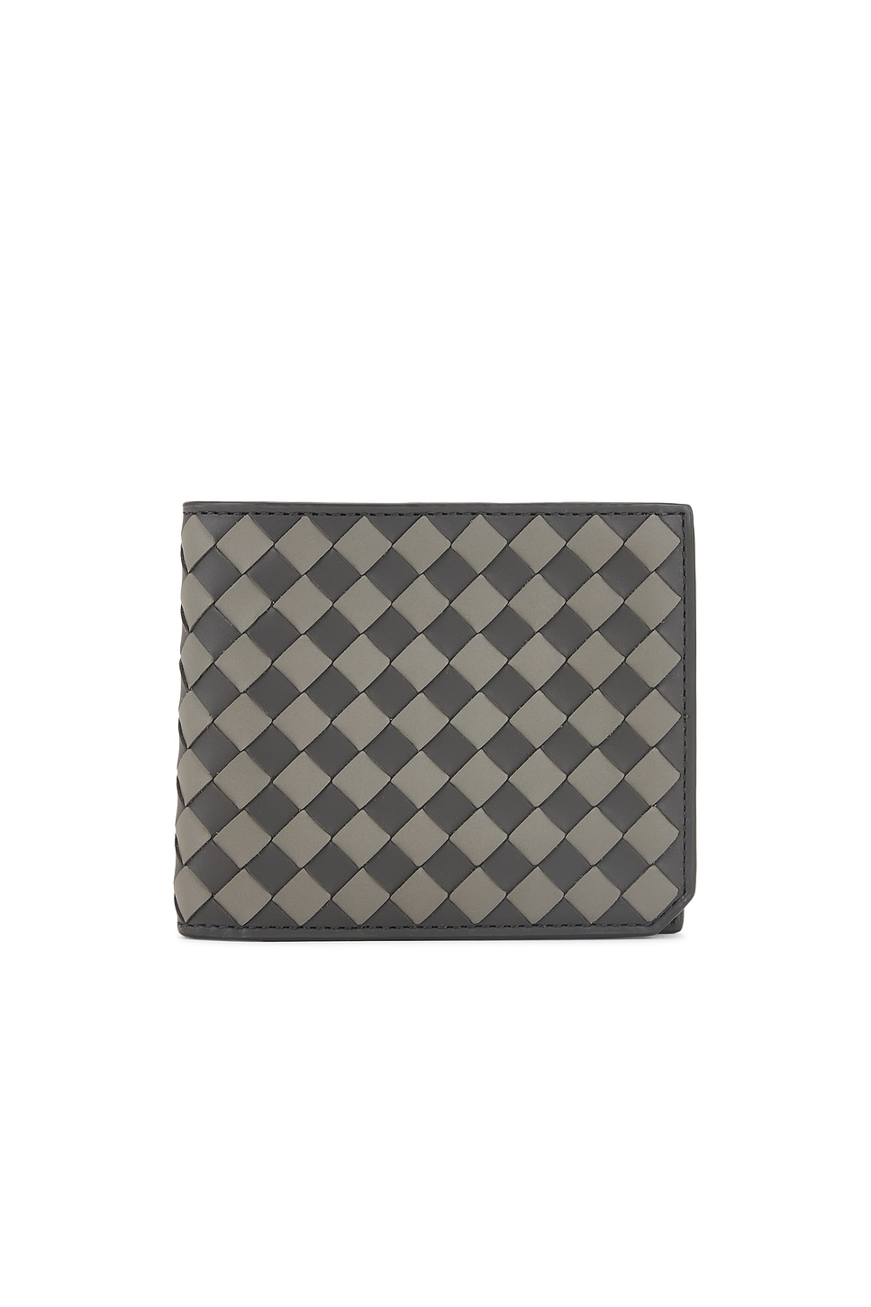 Bottega Veneta Intrecciato Piccolo Bi-fold Check