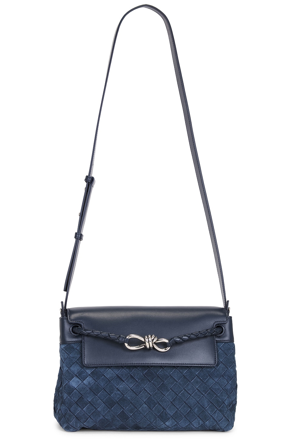 Bottega Veneta Intr.15 Light Suede Avenue Borsa Satchel