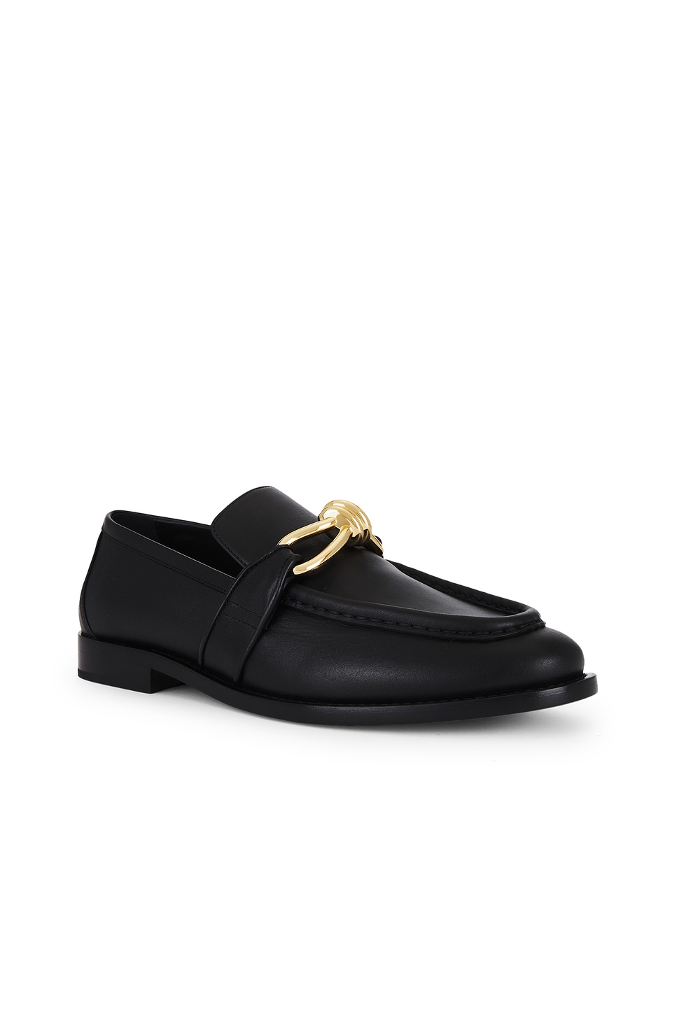 Shop Bottega Veneta Astaire Loafer In Black