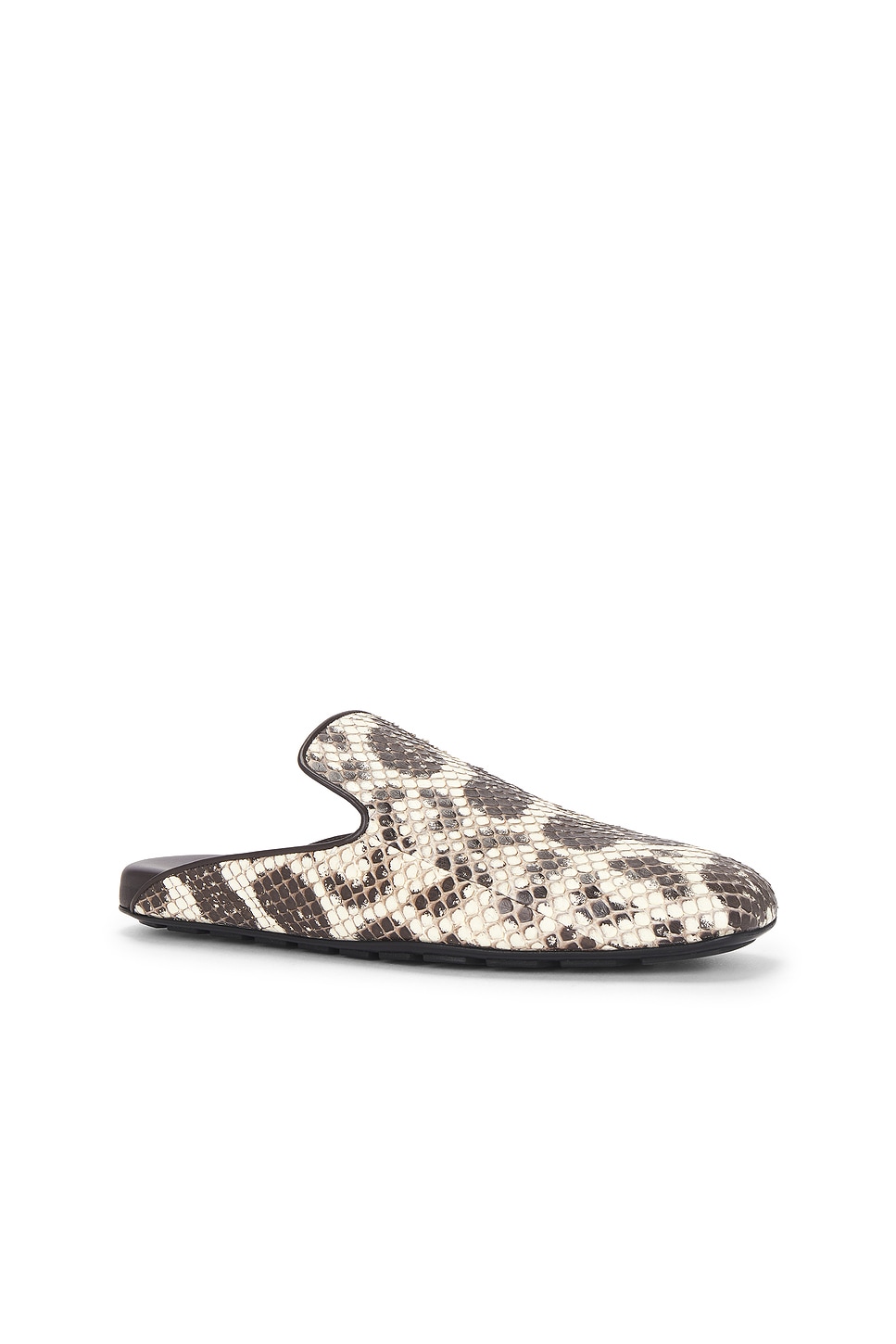 Bottega Veneta Roma Slipper In Onyx