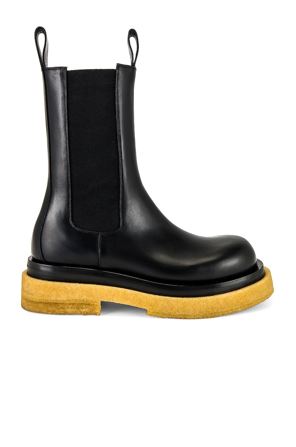 Image 1 of Bottega Veneta Military Calf Chelsea Boot in Black