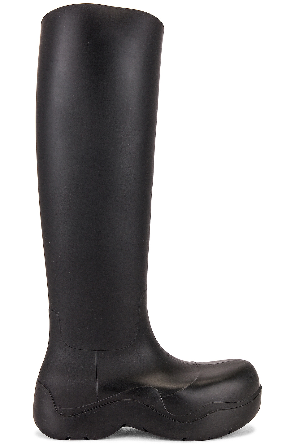 Image 1 of Bottega Veneta High Puddle Boot in Black