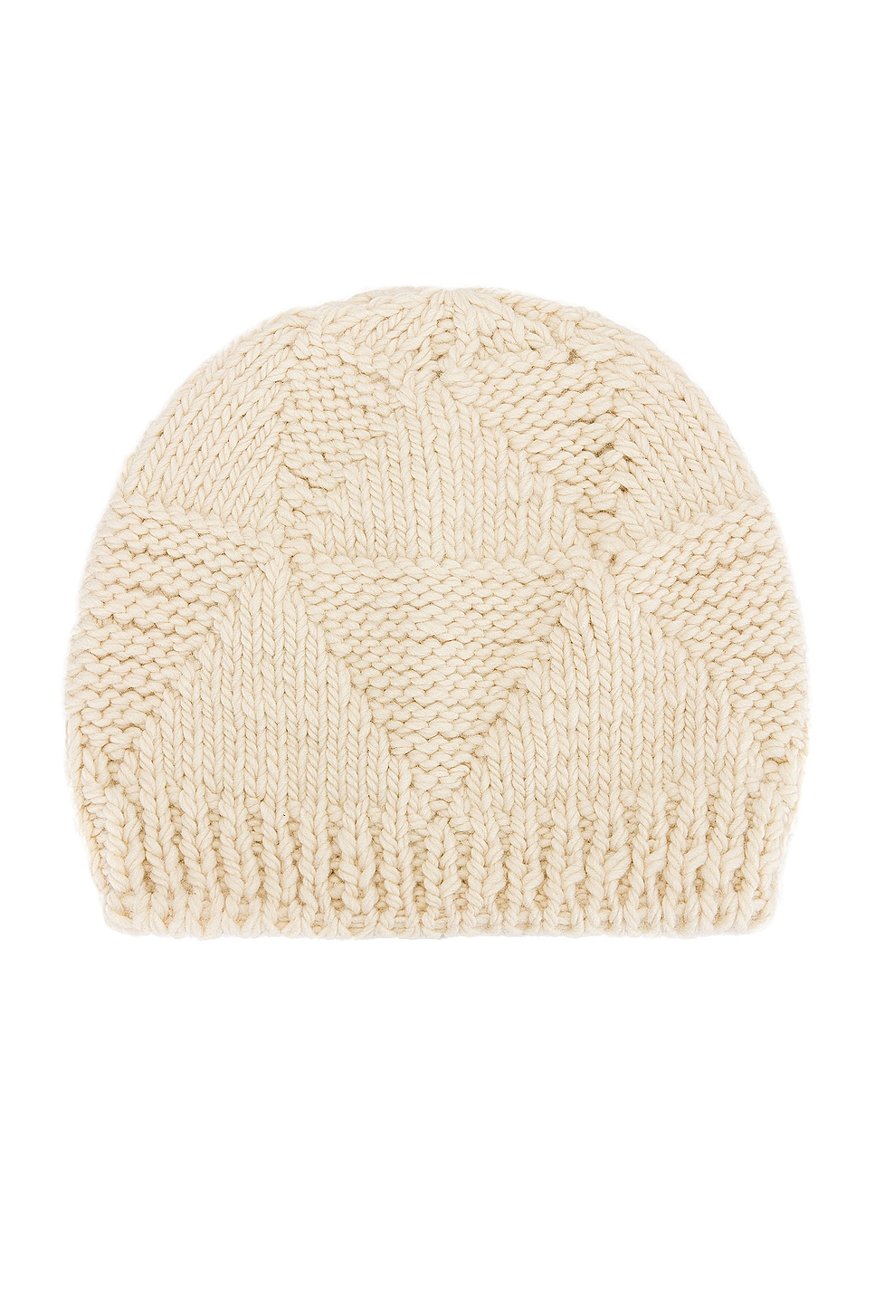 Wool Beanie in White