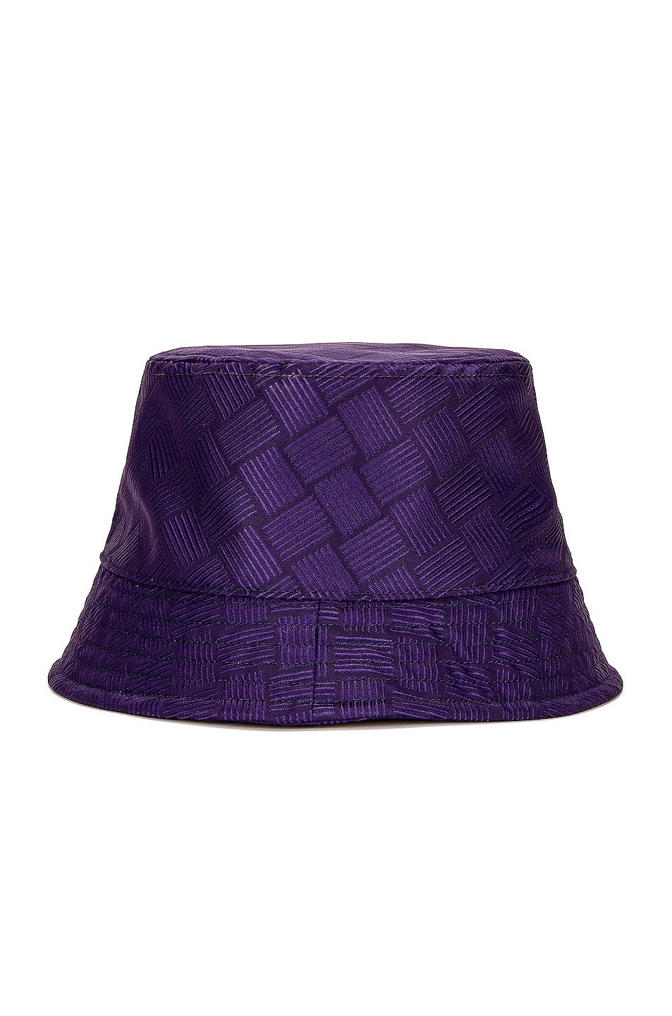 Intreccio Jacquard Nylon Hat in Purple