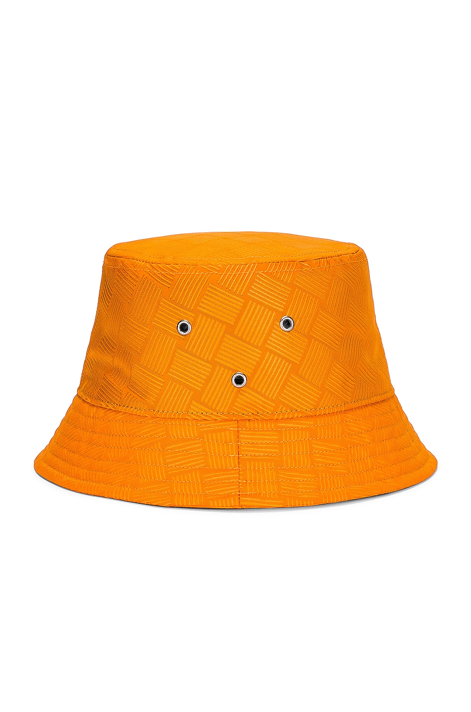 Intreccio Jacquard Nylon Hat in Orange