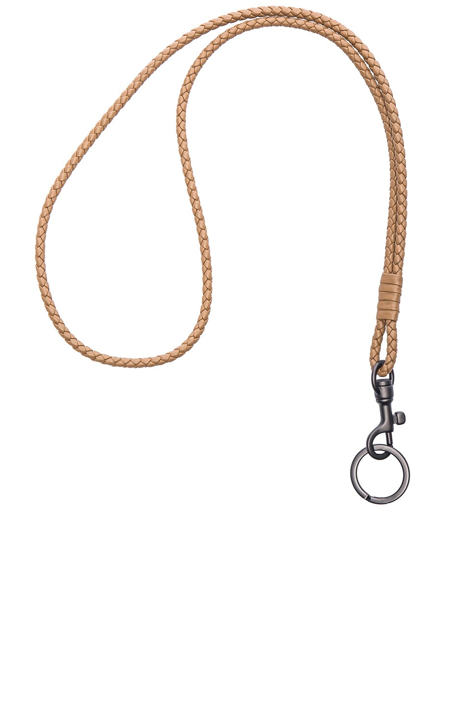 Image 1 of Bottega Veneta Knot Key Ring in Camel New