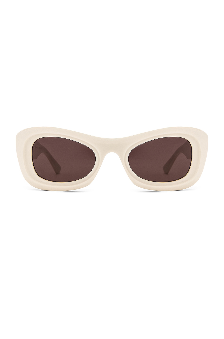Image 1 of Bottega Veneta Acetate Sunglasses in Ivory