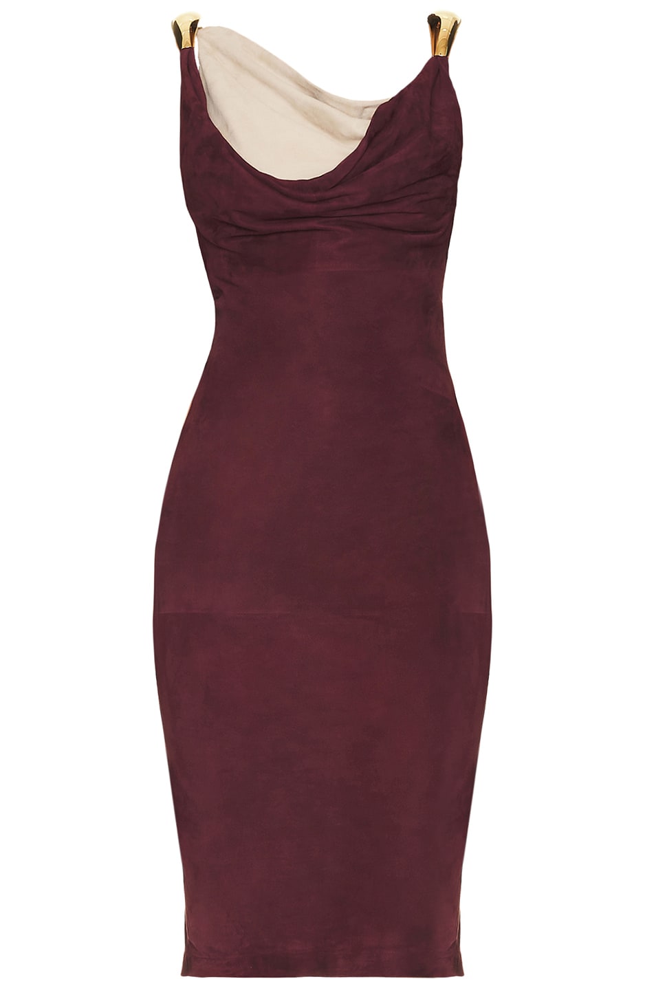 Fluid Suede Dress