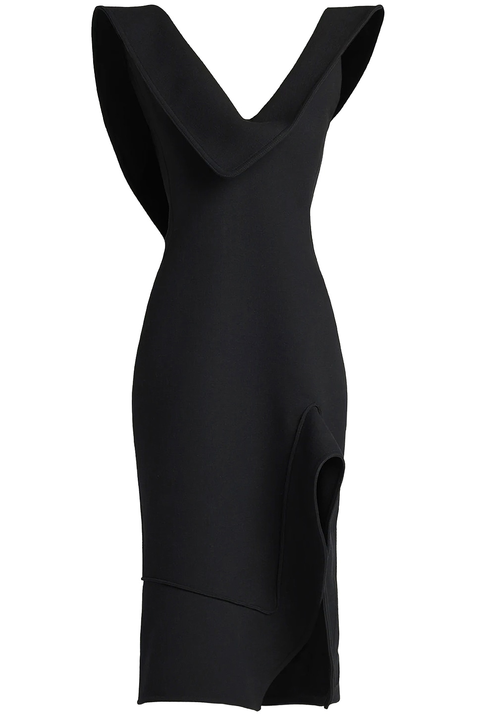 Structured Double Melange Dress