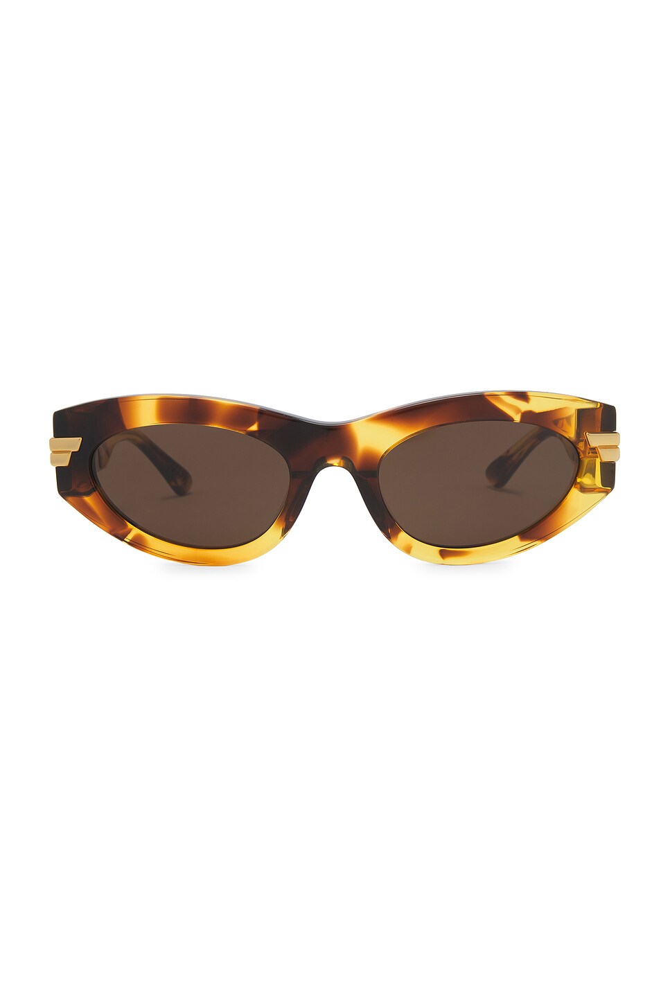 Bold Ribbon Cat Eye Sunglasses