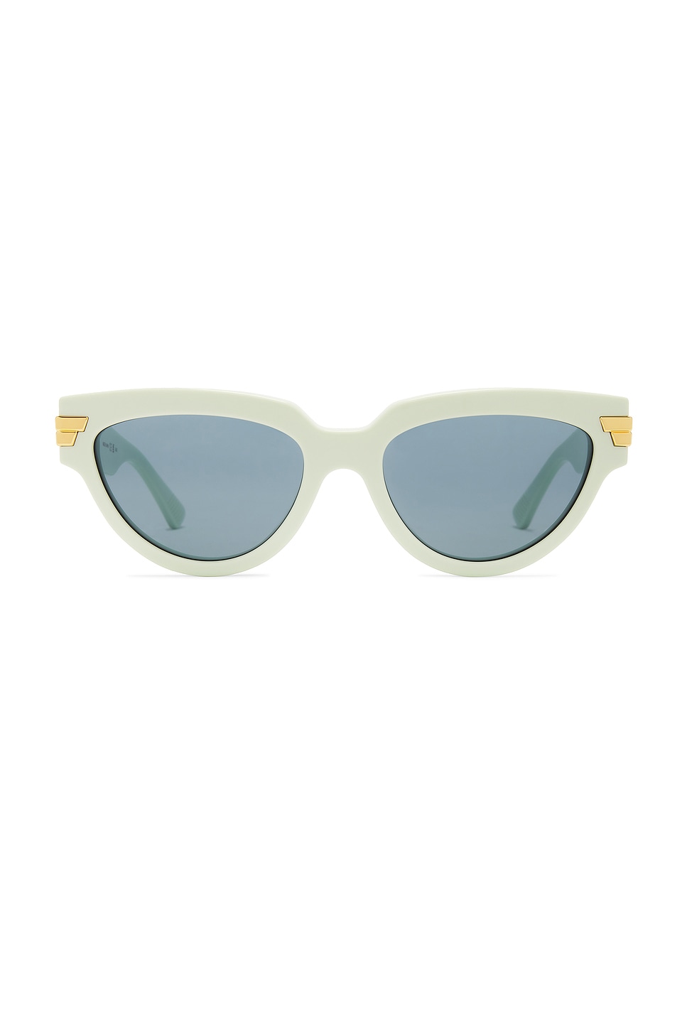 Bottega Veneta Cat Eye Sunglasses In Green