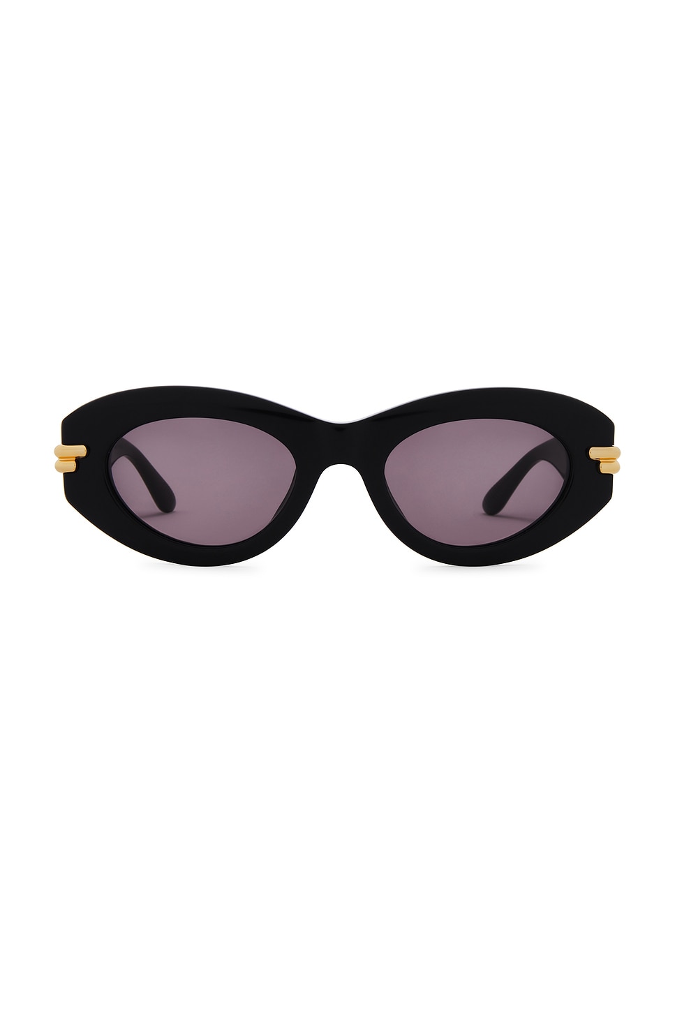 Oval Sunglasses in Black