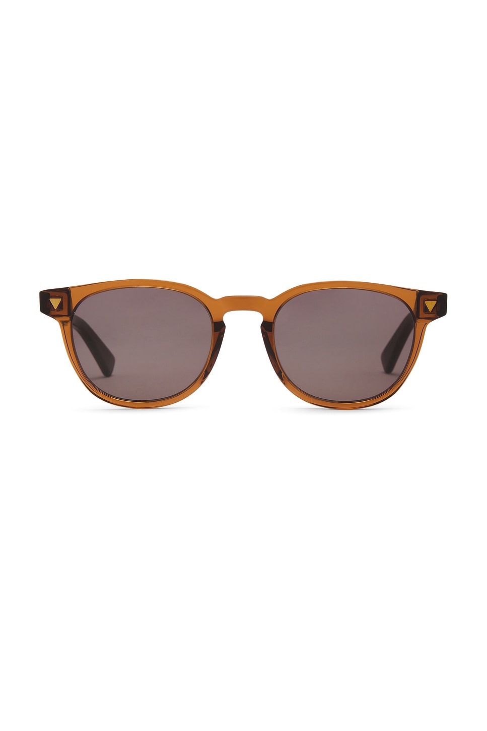 Circular Sunglasses in Brown