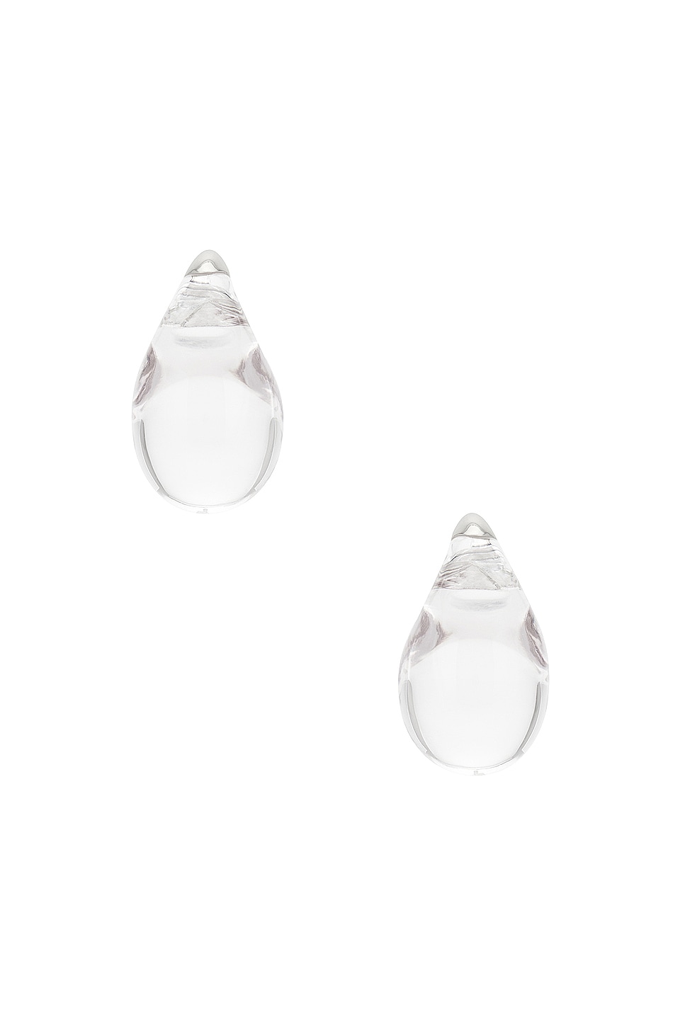Image 1 of Bottega Veneta Stud Earrings in Transparent