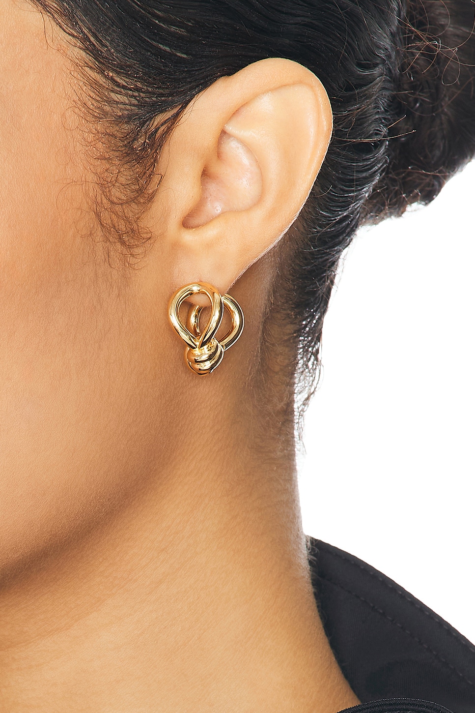 BOTTEGA VENETA HOOP EARRINGS