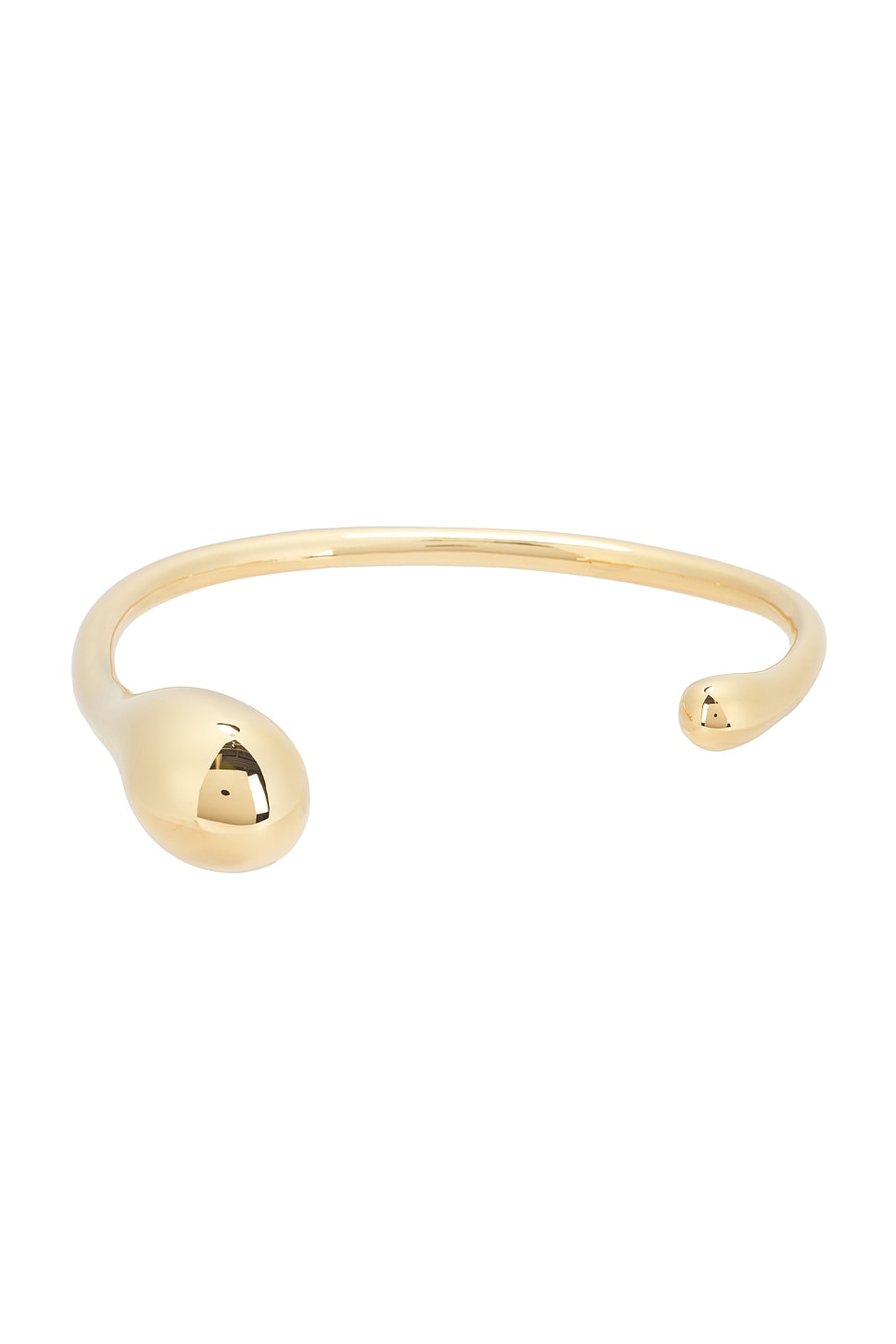 Image 1 of Bottega Veneta Collar Necklace in Yellow Gold
