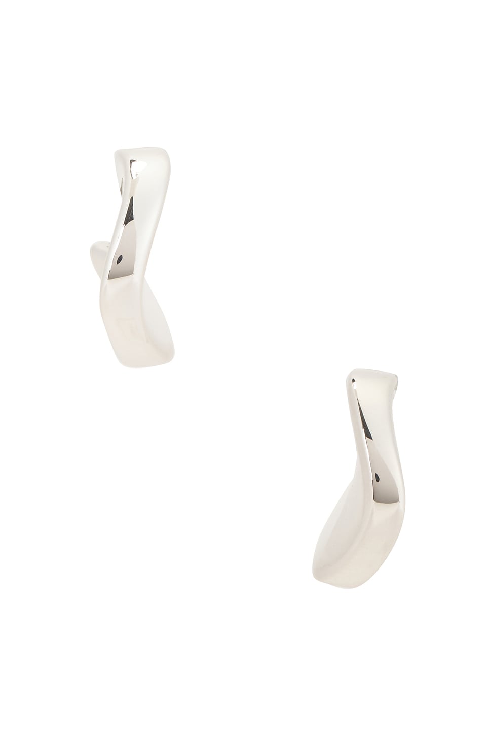 Round Sterling Silver Earrings