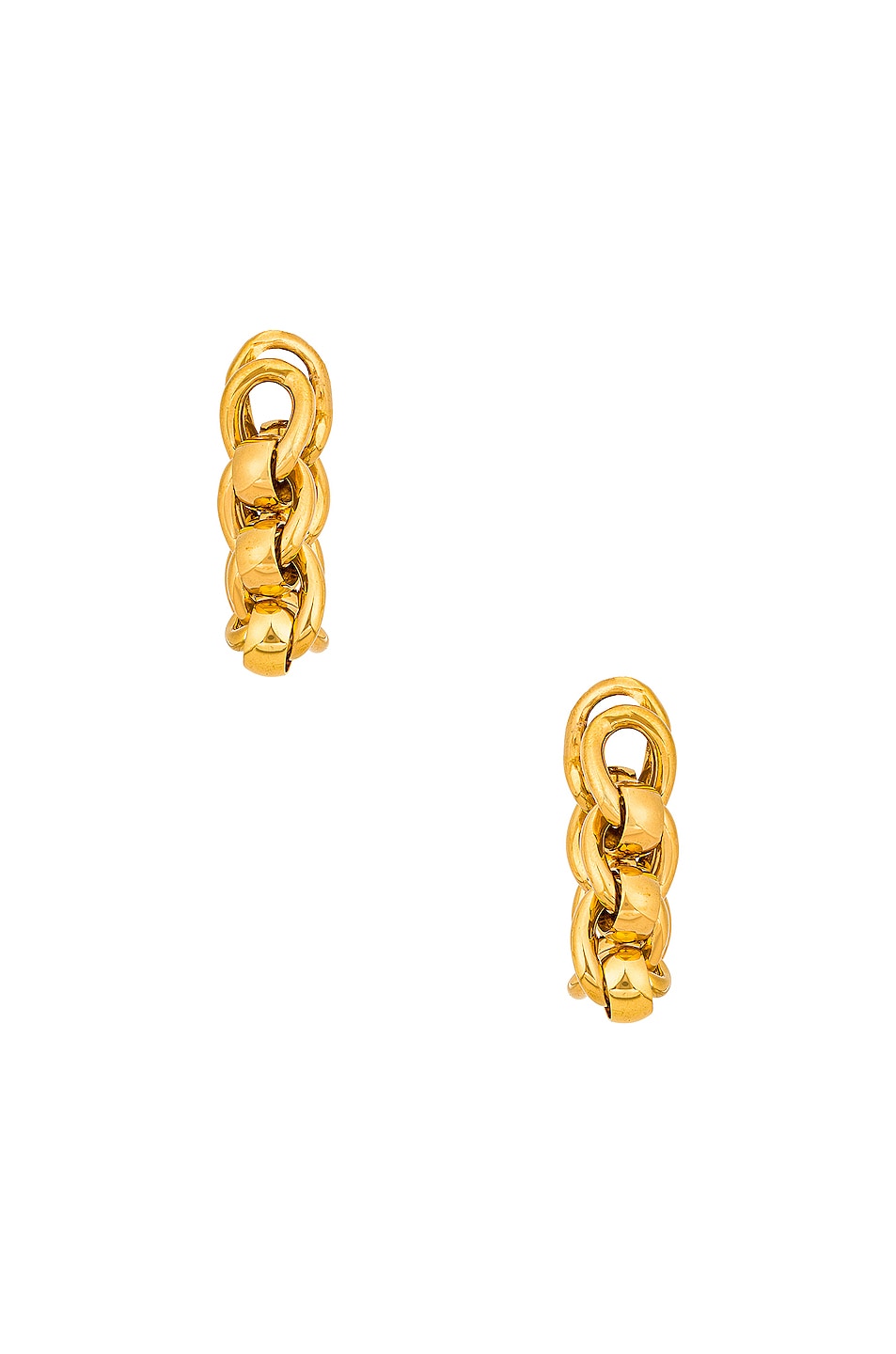 Image 1 of Bottega Veneta Orecchini Earrings in Yellow Gold