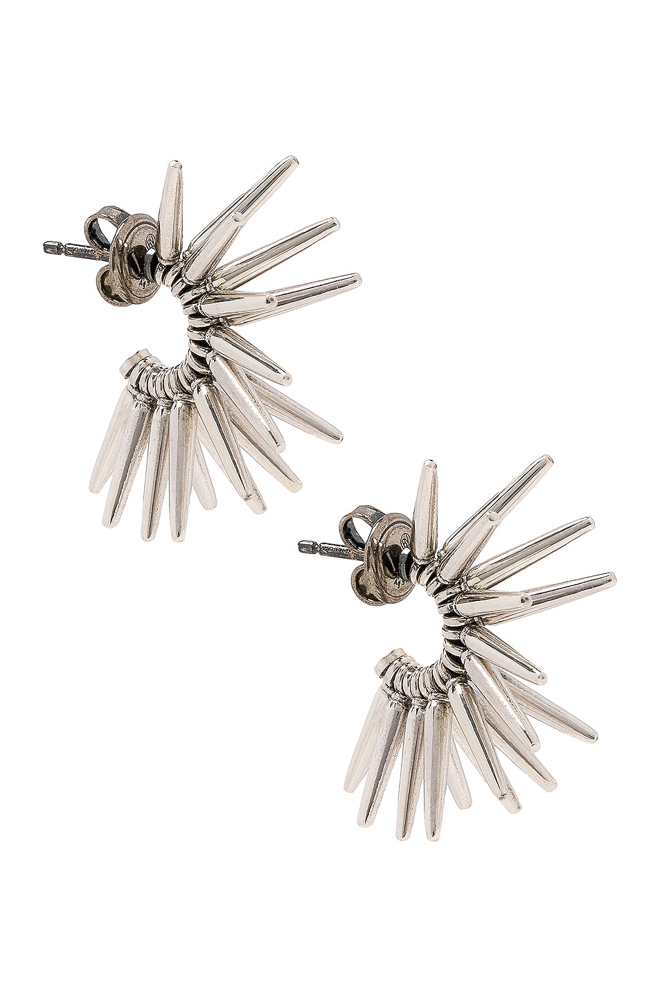 Image 1 of Bottega Veneta Drop Earrings in Silver