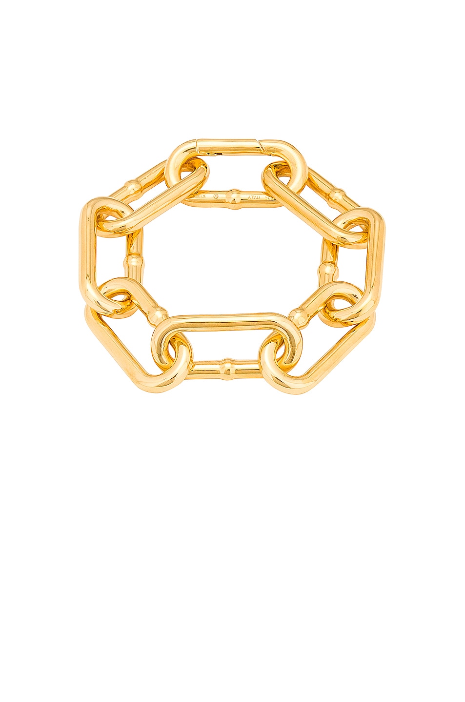 Image 1 of Bottega Veneta Gold Finish Bracelet in Yellow Gold