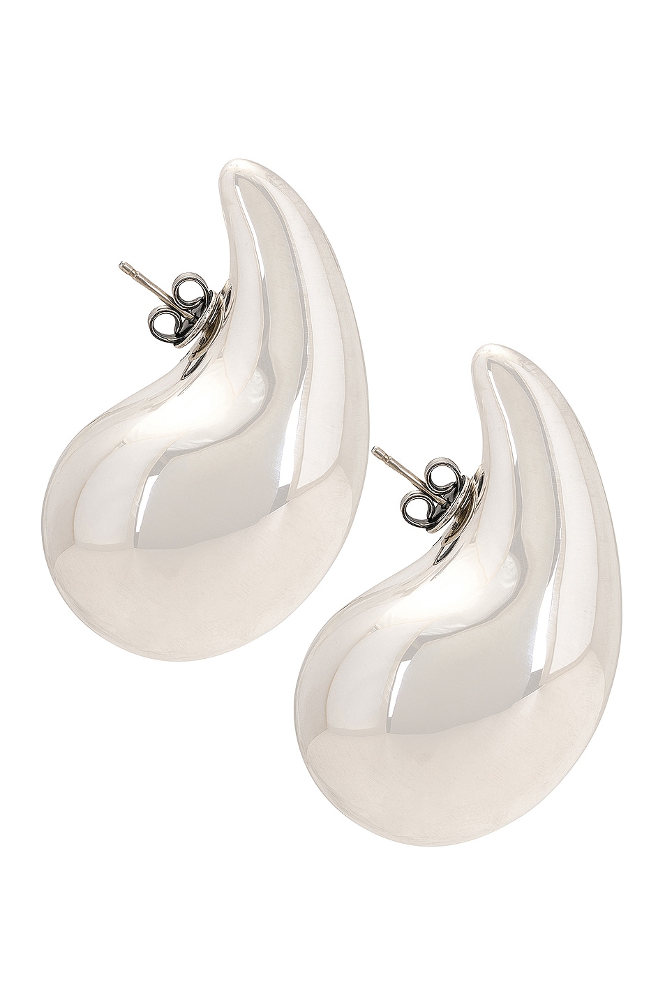 Image 1 of Bottega Veneta Drop Earrings in Silver