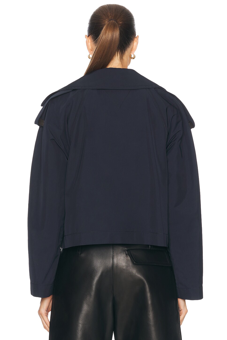 Bottega Veneta Cropped Trench Coat thumbnail