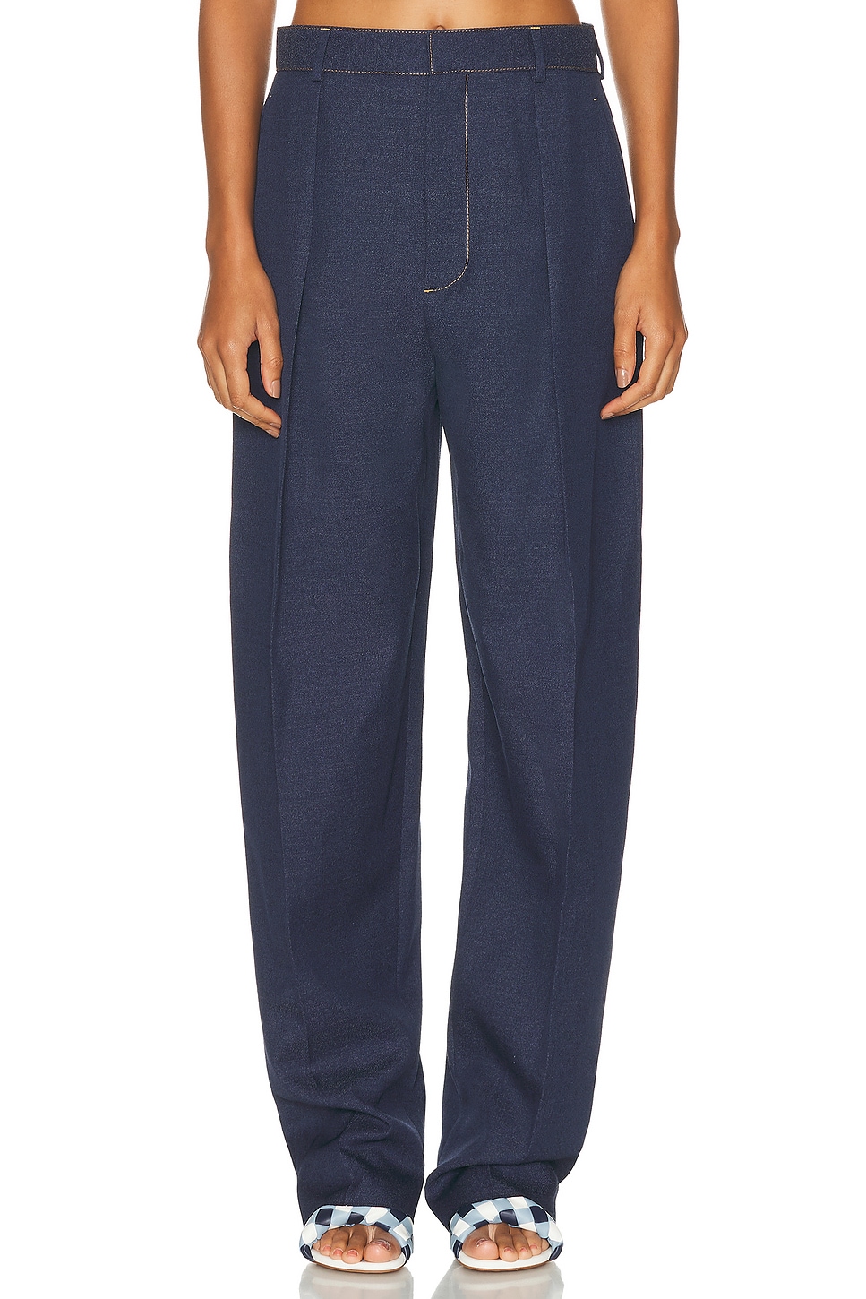 Drill Trouser in Blue