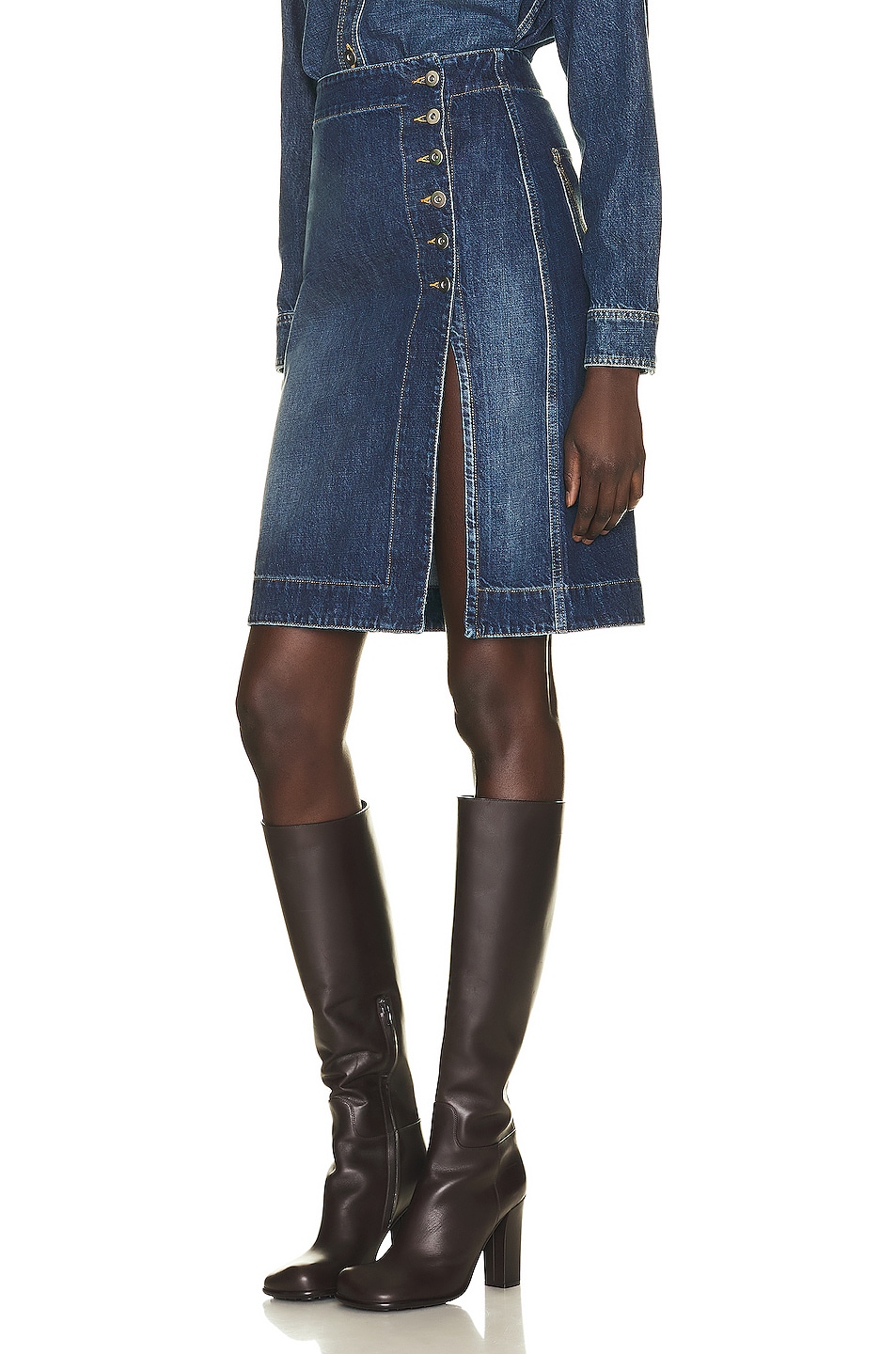 Bottega Veneta Blue Skirts