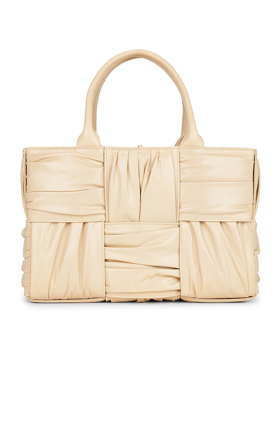 Small Arco Tote Bag in Beige