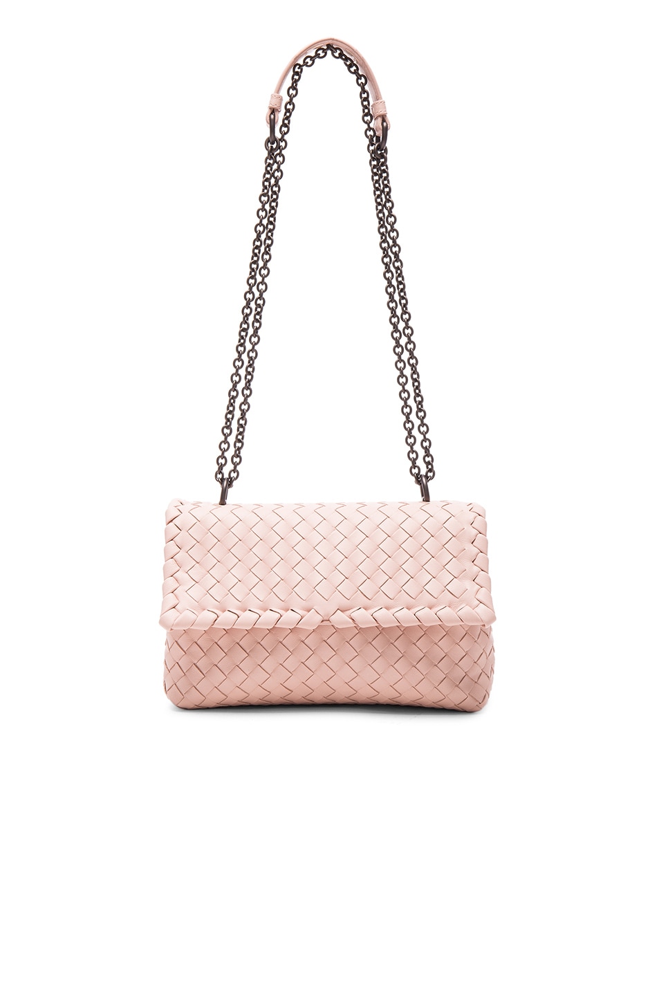 Image 1 of Bottega Veneta Baby Olimpia Chain Bag in Petale