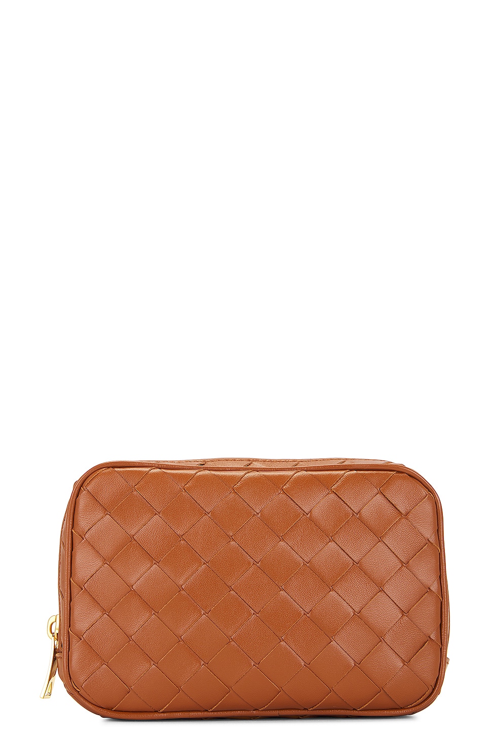 Bottega Veneta Intrecciato Pouch in Brown