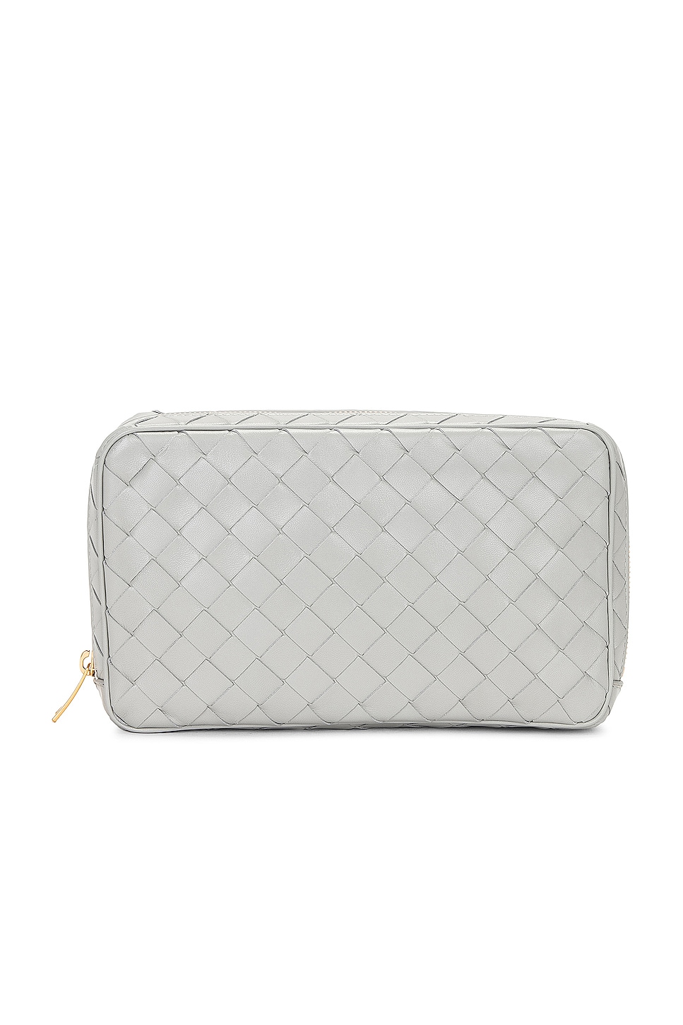 Intrecciato Pouch in Grey